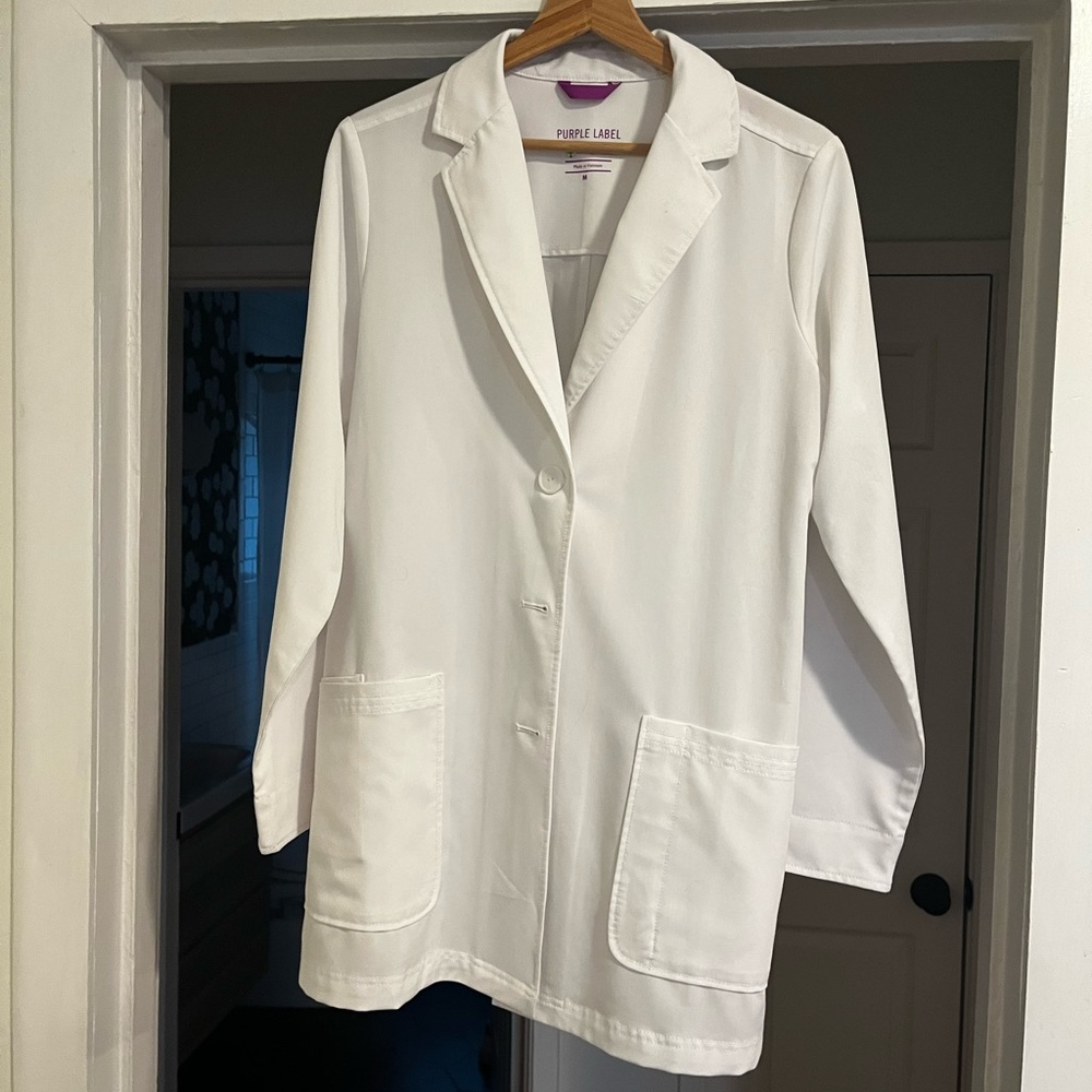 White Women’s Lab Coat